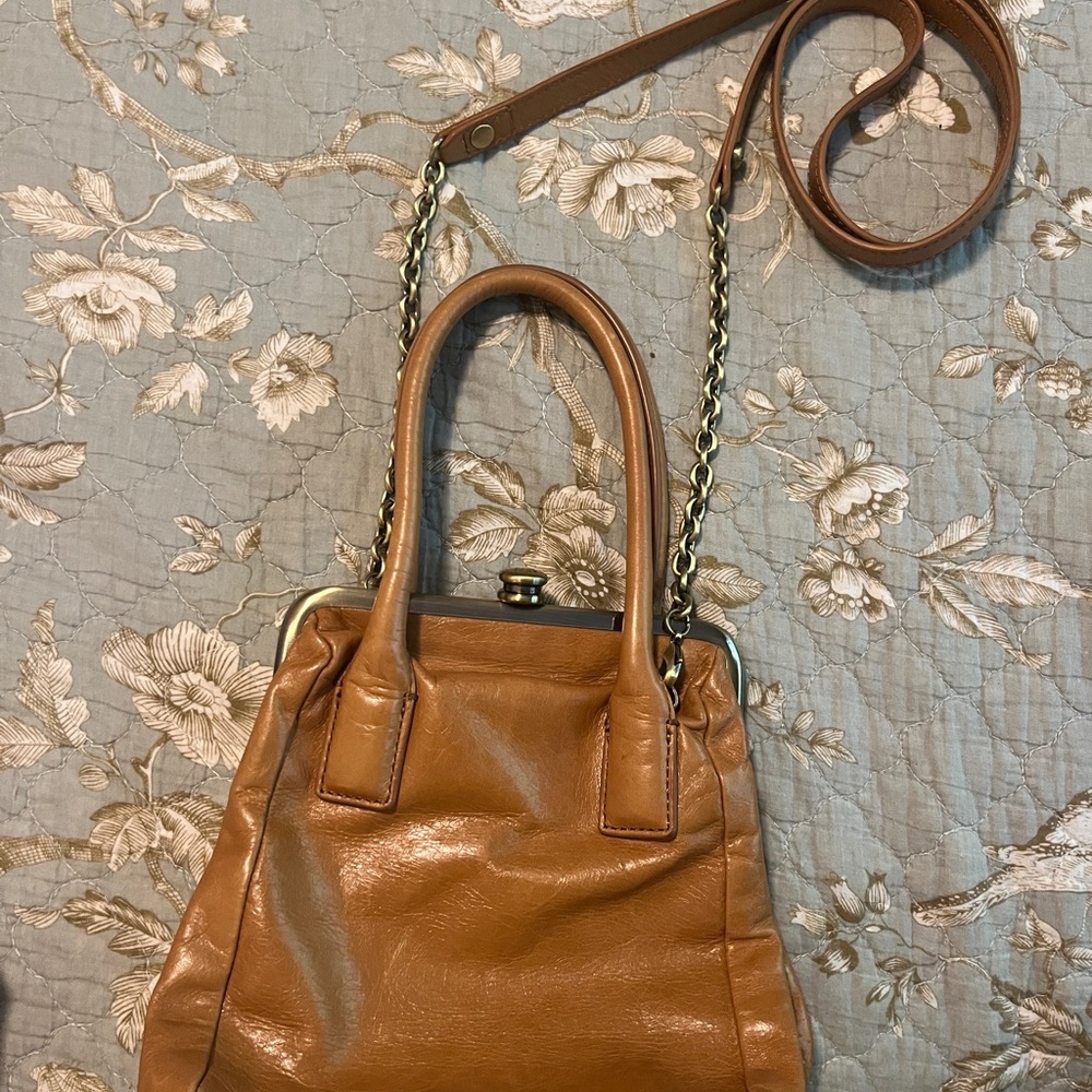 HOBO Brown Leather Crossbody Bag